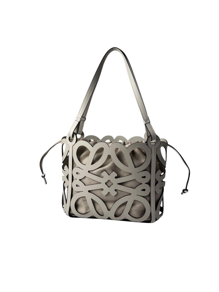 Loewe Anagram Cutout Tote Bag